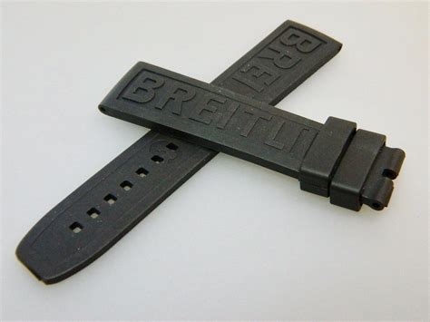 breitling 22 20 orange rubber strap|Breitling 22mm strap deployment.